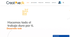 Desktop Screenshot of creativedk.com